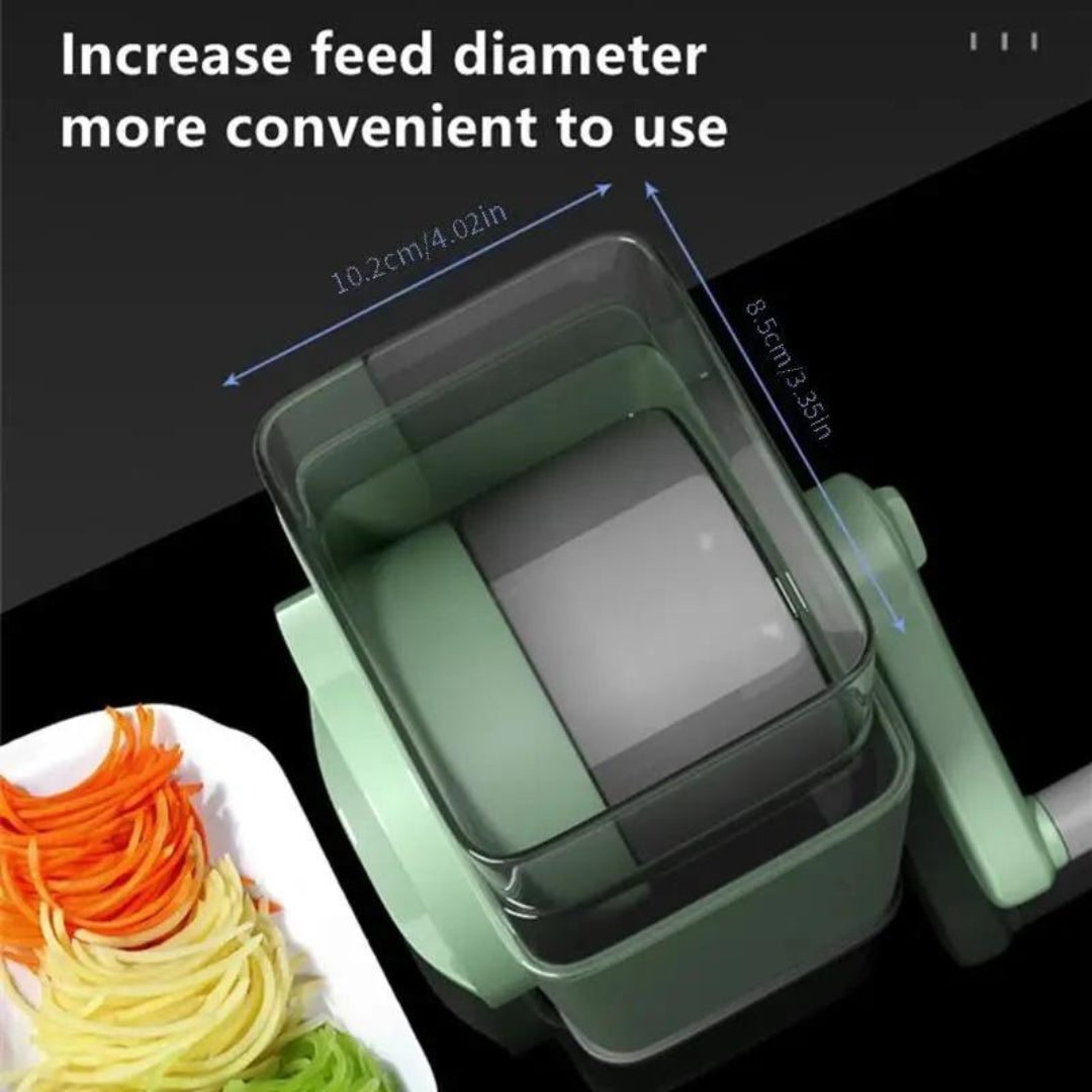 Rotary Cheese Grater, Vegetable Slicer, Cutter for Fruit, Cookie, Oreo, Nuts